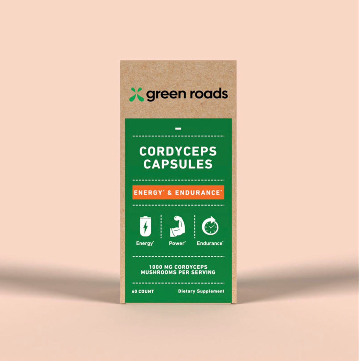 Green Roads Cordyceps Mushroom Capsules