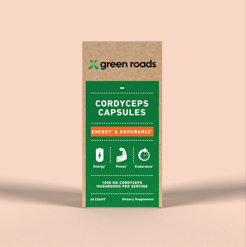 Green Roads Cordyceps Mushroom Capsules