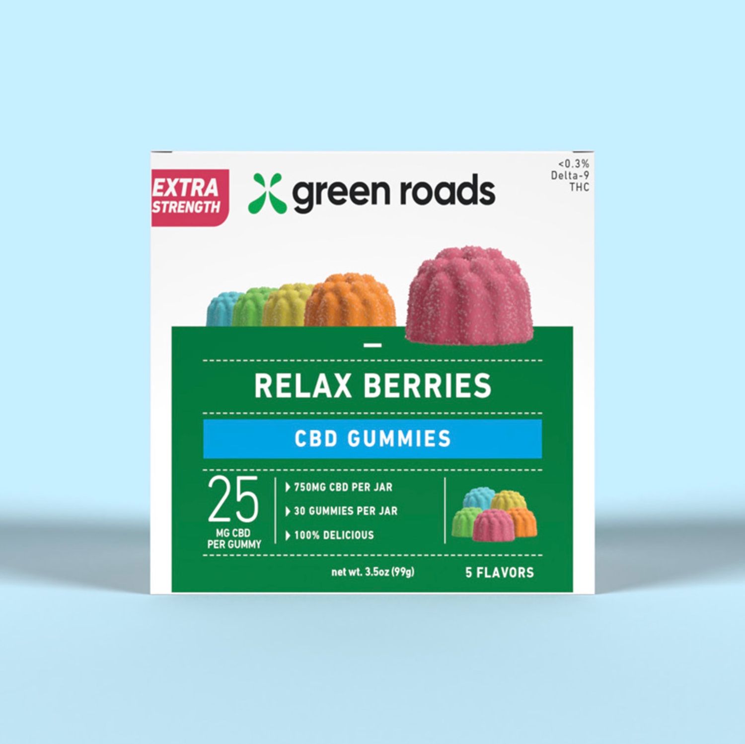Green Roads Extra Strength CBD Relax Berries