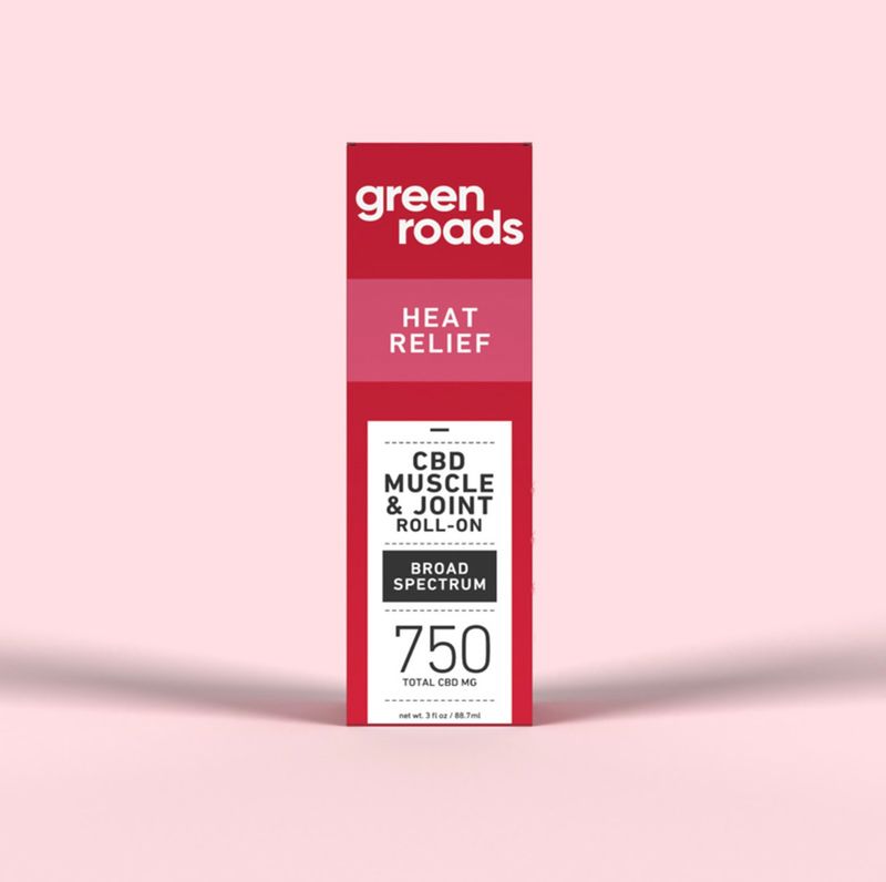 Green Roads Muscle and Joint Heat Relief 750mg