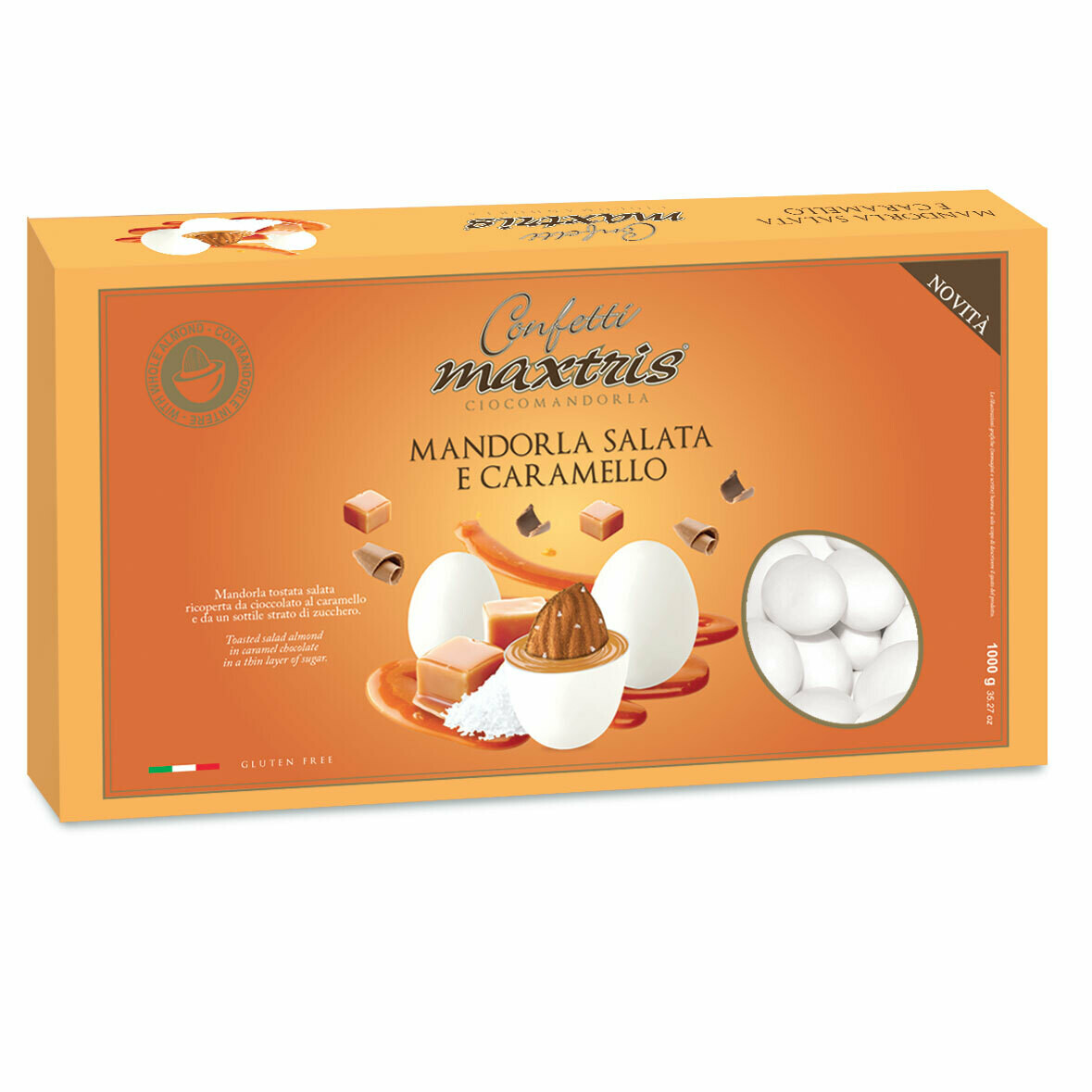Maxtris Confetti Mandorla Salata e Caramello (Gluten Free) 1 Kg
