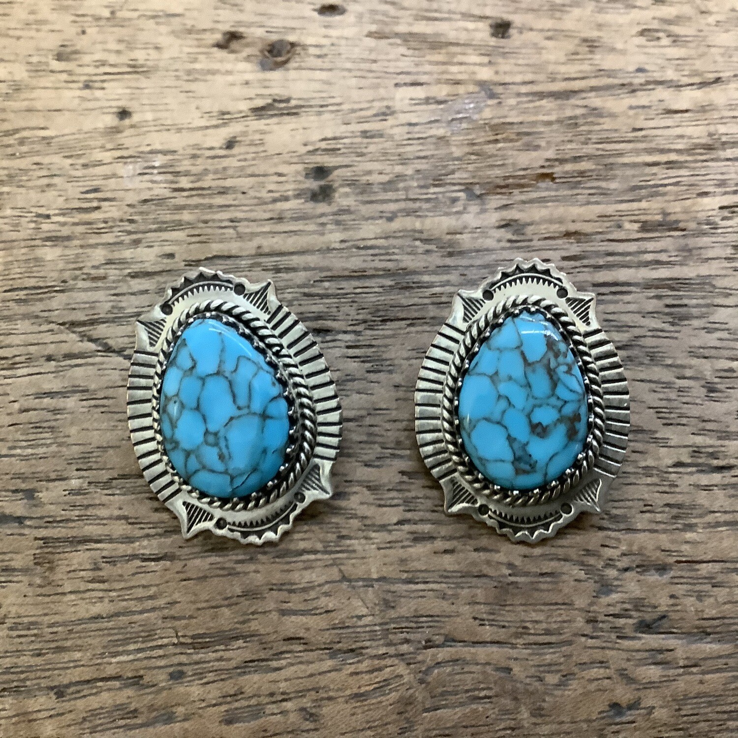 Vintage Turquoise Earrings