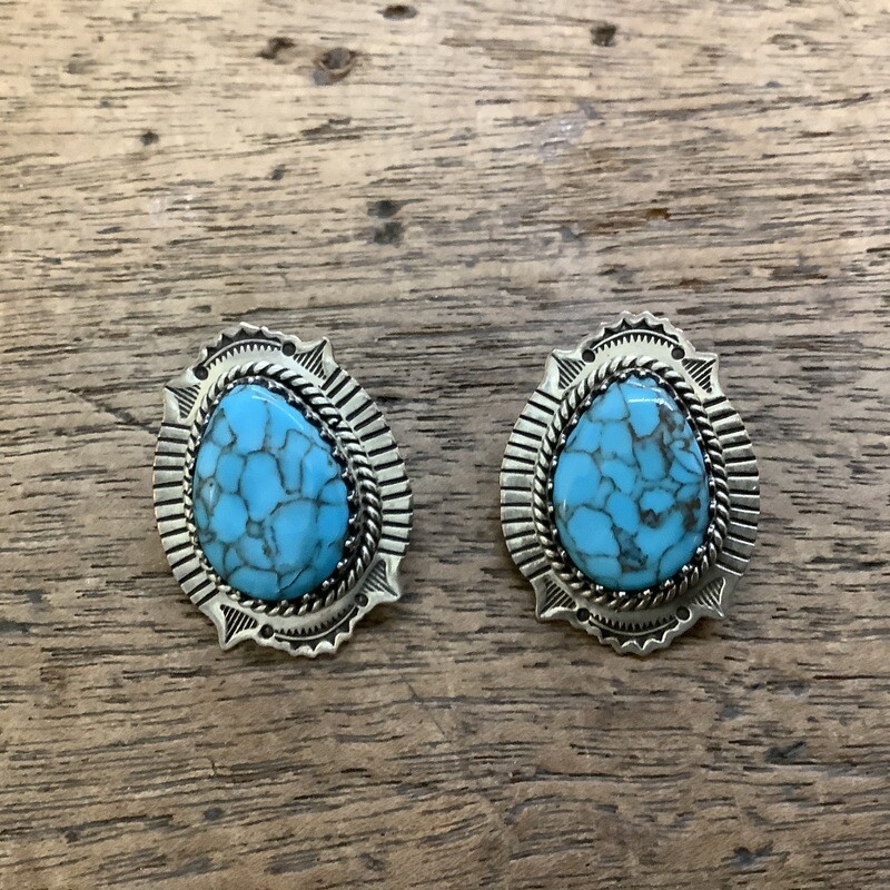 Vintage Turquoise Earrings