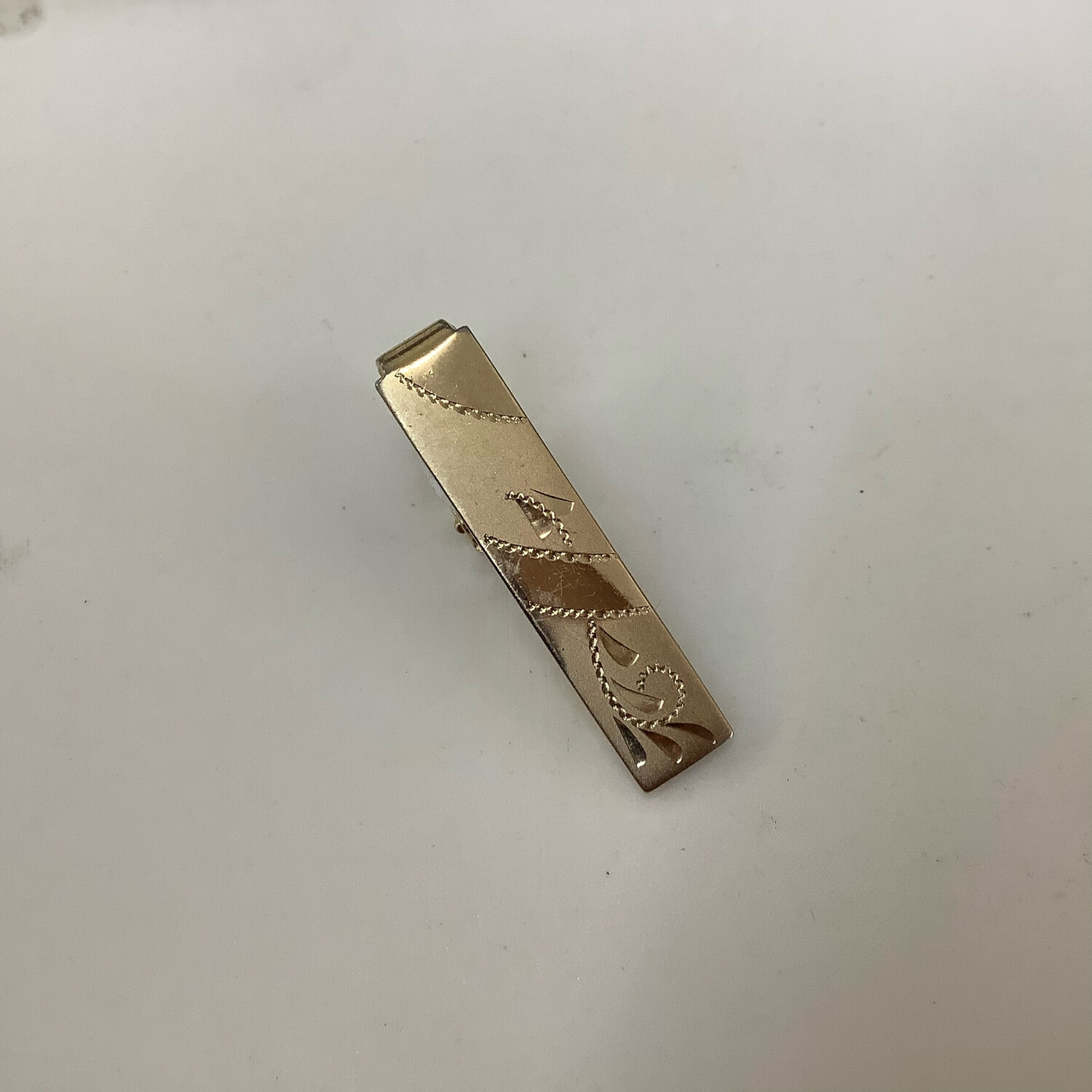 Vintage Muted Design Tie Clip