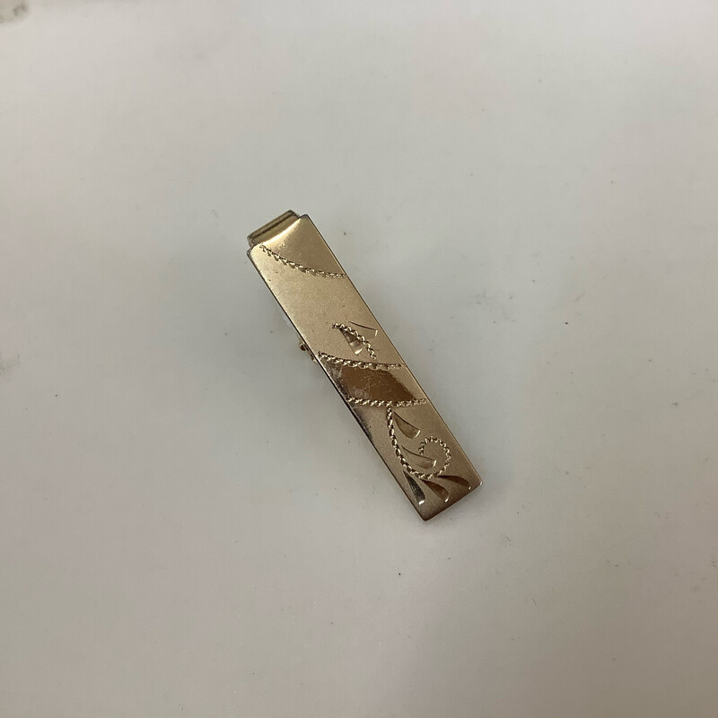 Vintage Muted Design Tie Clip