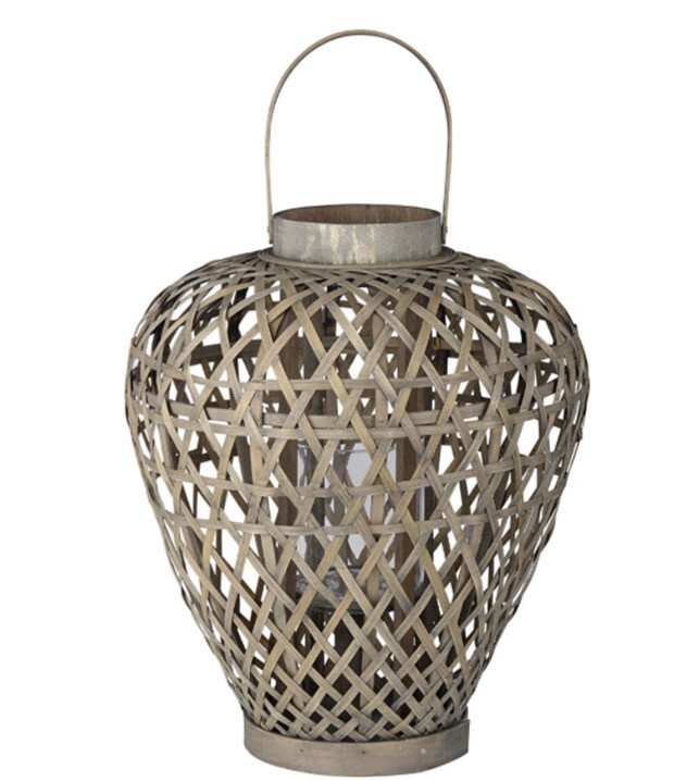 Wood Lattice Lantern