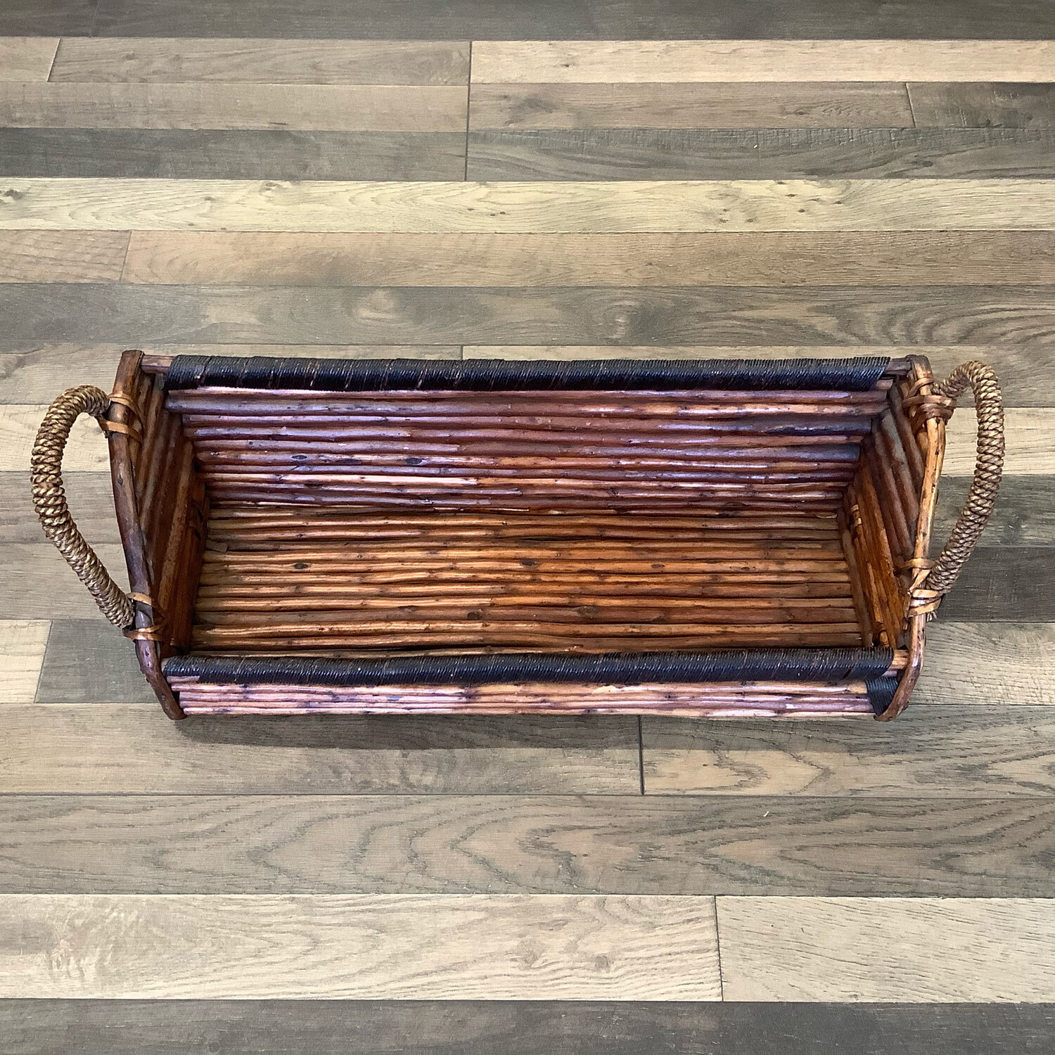 Vintage Small Carry Basket