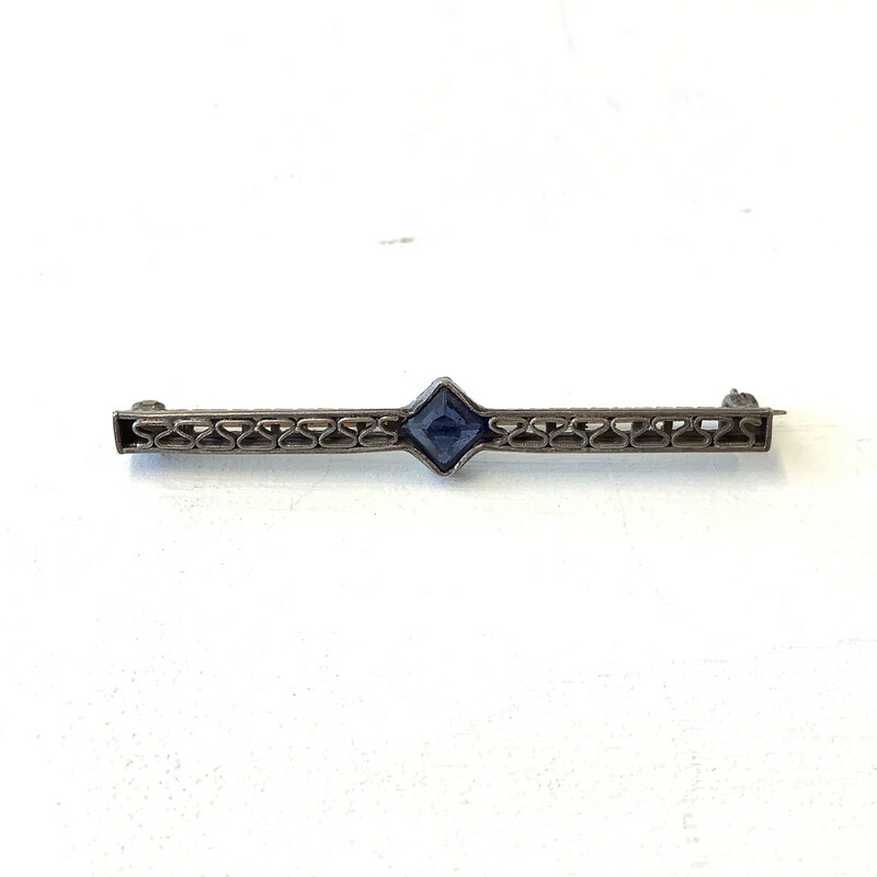 Blue Stone Pin