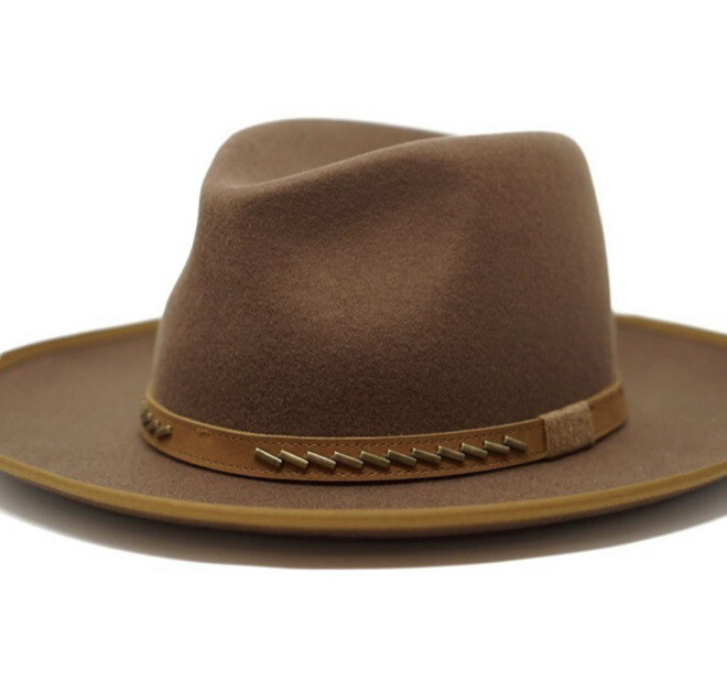 Murray Wool Felt Rancher Hat (Dk Pecan)