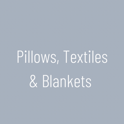 Pillows &amp; Rugs &amp; Blankets