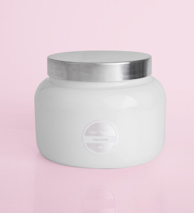 Capri Blue Volcano White Jumbo Signature 48oz Candle