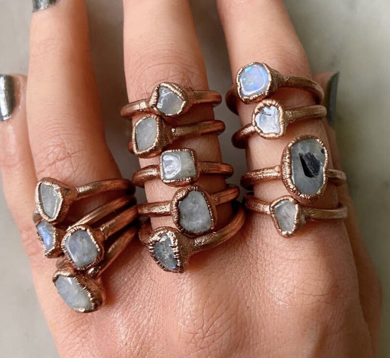 Moonstone Ring