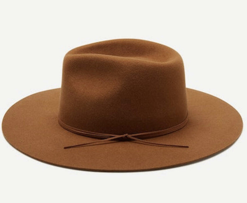 Shea Brown Wool Felt Hat