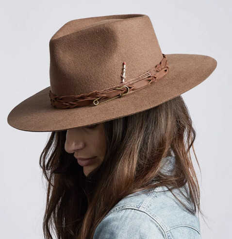 Brown Aspen Fedora Hat