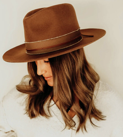 Jawa Wide Brim Fedora Hat (2 Colors)