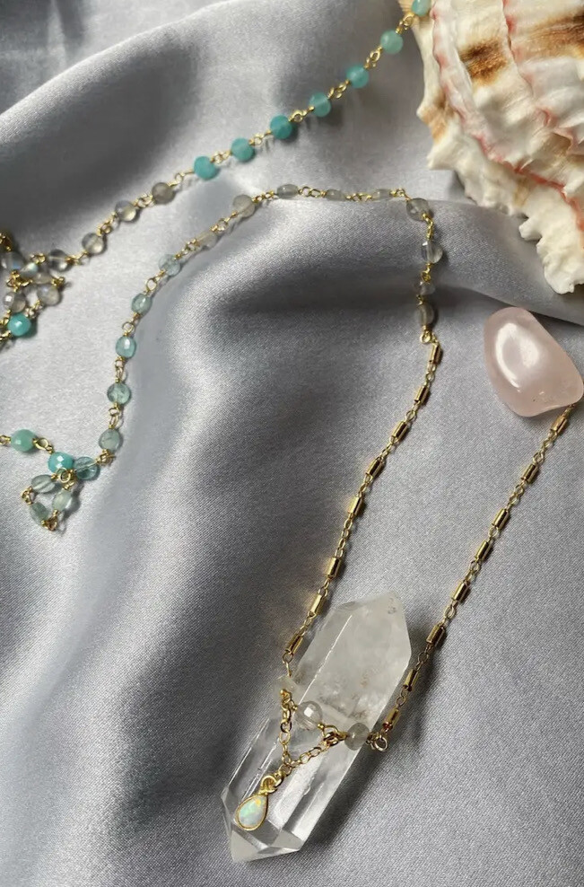 Crystal Quartz Point Spellbound Necklace