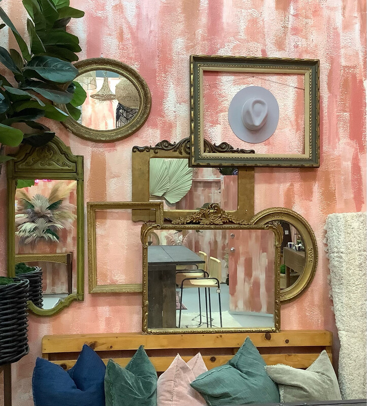 Vintage Golden Ornate Mirrors