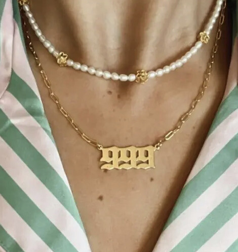 Angel Number Necklaces