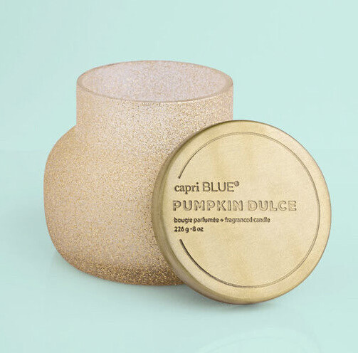 Capri Blue Pumpkin Dulce 8oz Glam Jar Candle