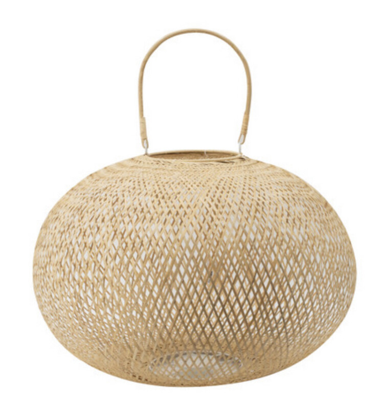 Natural Bamboo Orb Lantern