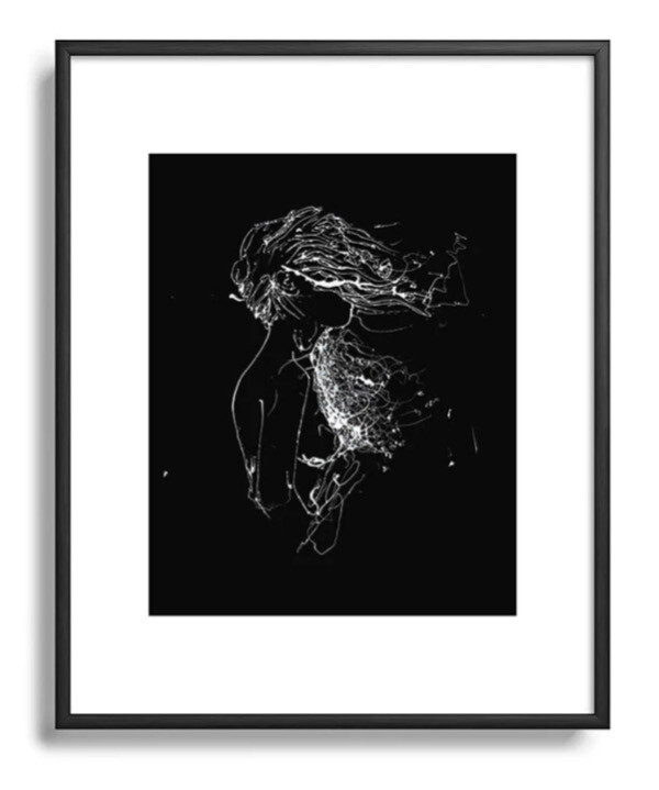 Night Woman Print
