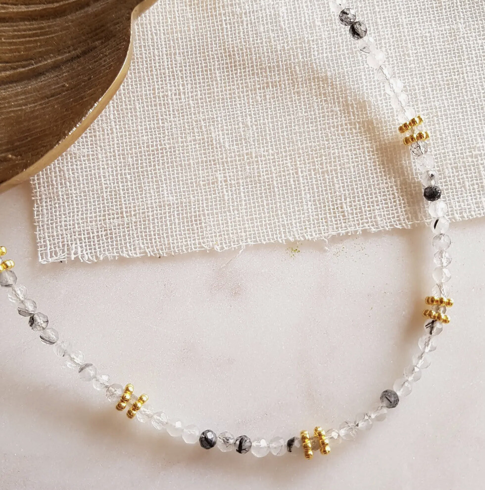 Paola Tourmaline Quartz Necklace