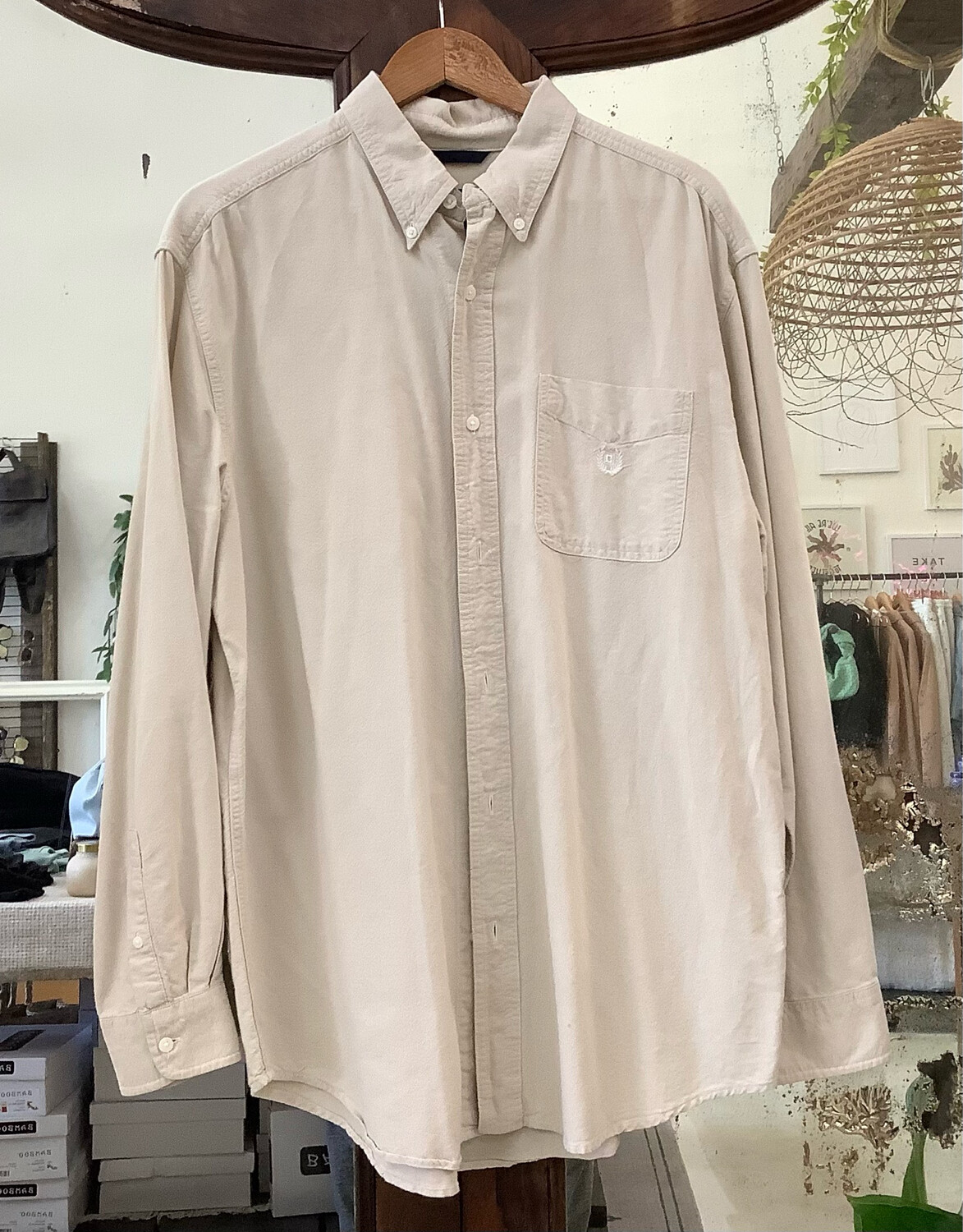 Vintage Chaps Tan Shirt