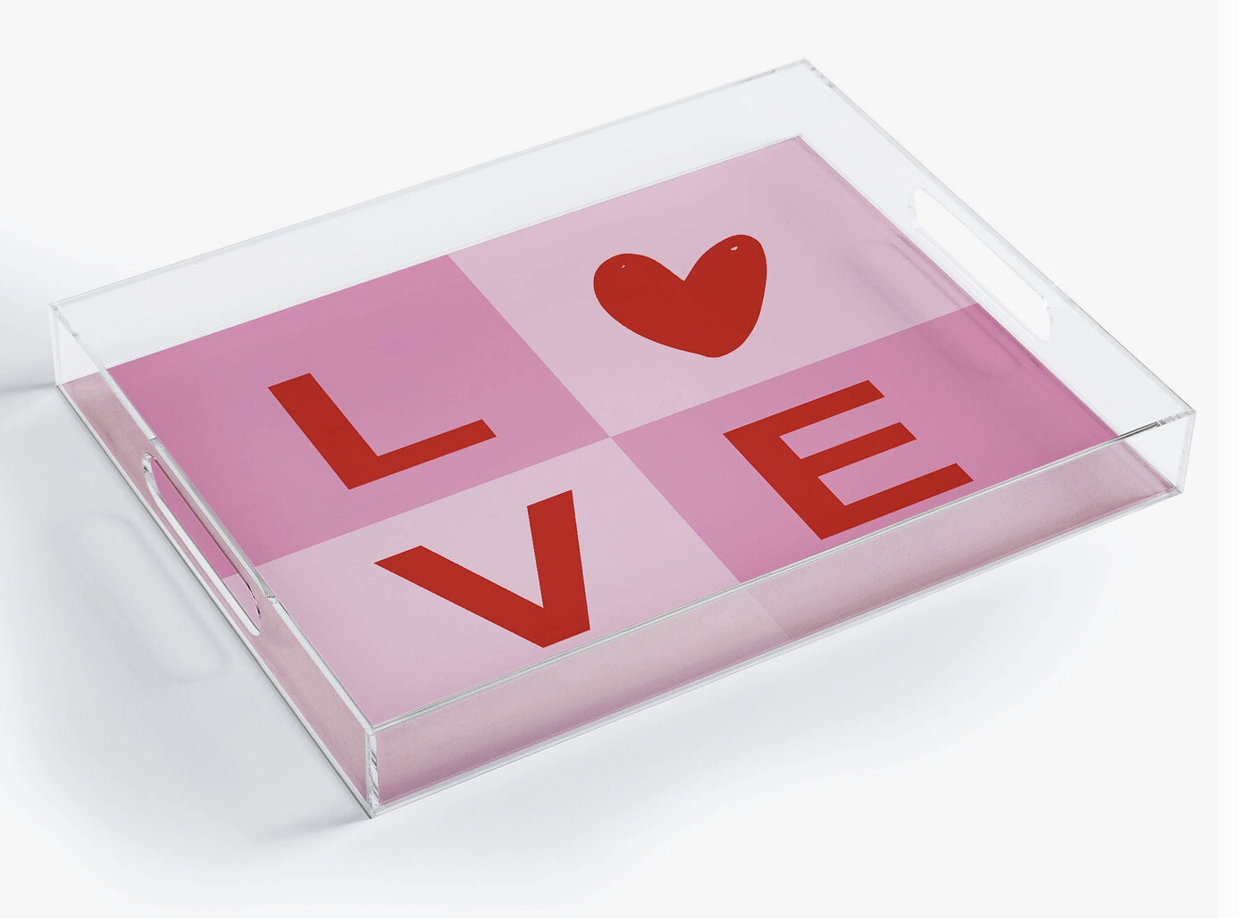 LOVE Acrylic Tray