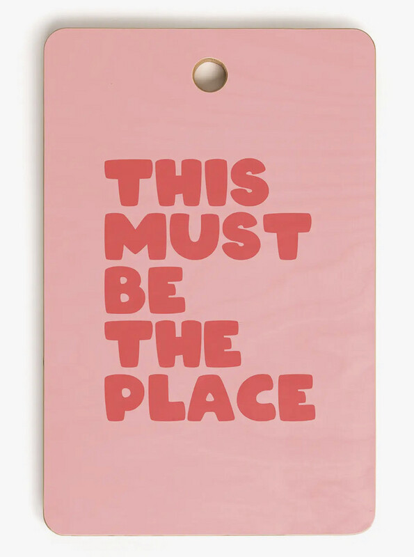 This Must Be The Place Cutting Board
