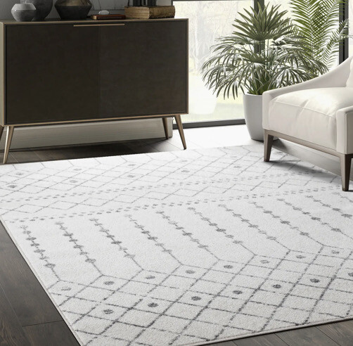 Casa Moroccan Diamond Pattern Rug