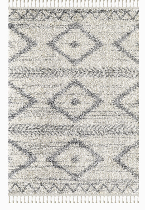 Willow Bohemian Geometric Shag Rug