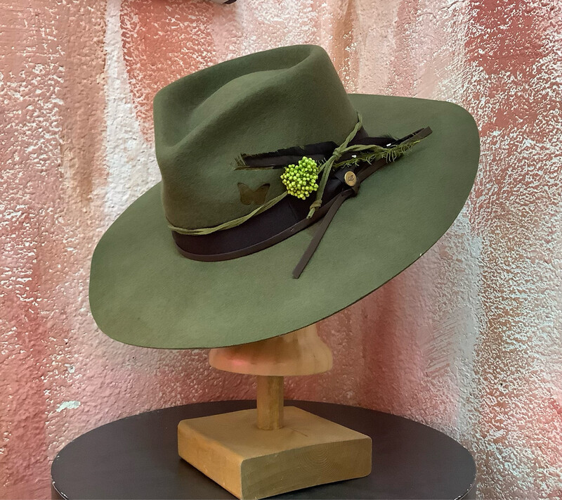 Byron Olive Wool Hat