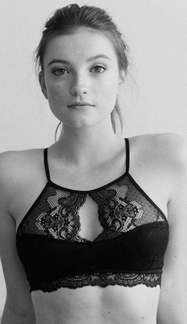 Hi Neck Lace Bralette (3 Colors)
