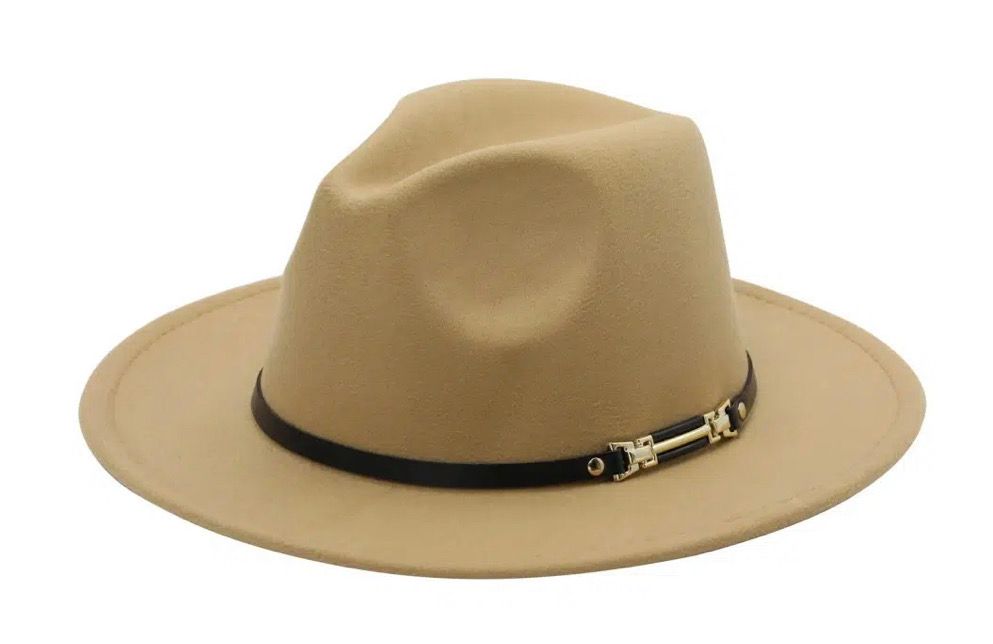 Southern Charm Buckle Band Felt Hat (2 Colors)