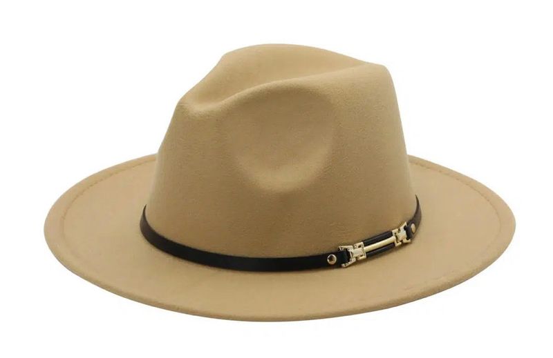Southern Charm Buckle Band Felt Hat (2 Colors)