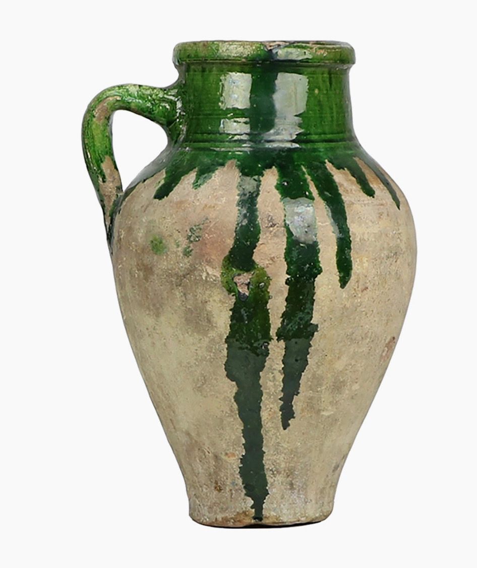 Vintage Olive Jar