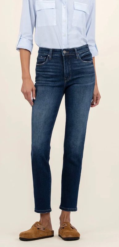 Reese (Enchant) High Rise Ankle Straight Jean