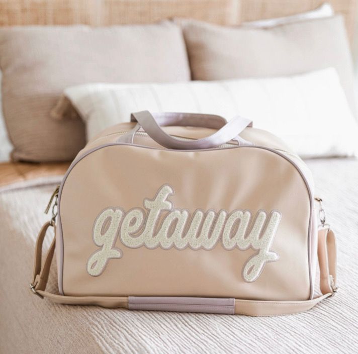 Blush Getaway Weekender Bag