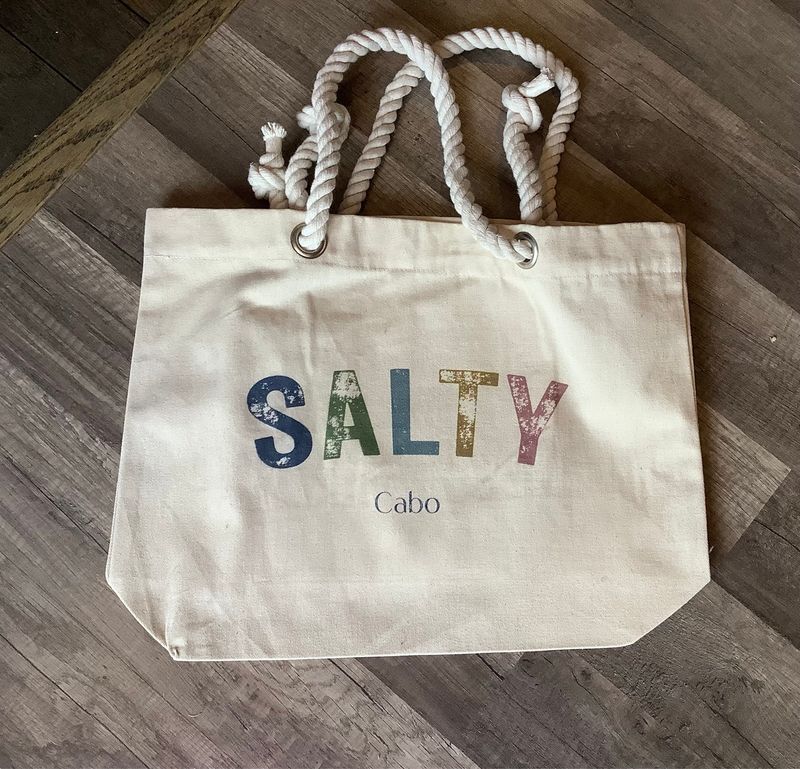 Salty Cabo Canvas Bag