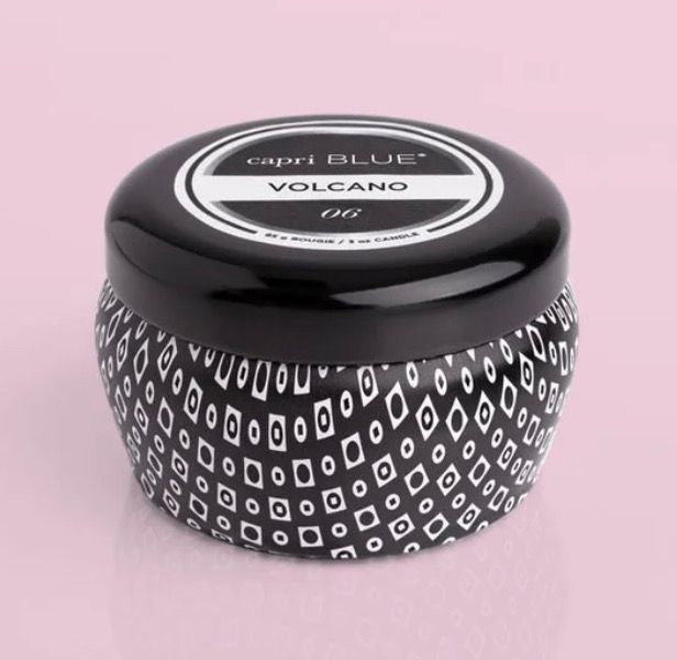 Capri Blue Volcano Black 3oz Tin Candle