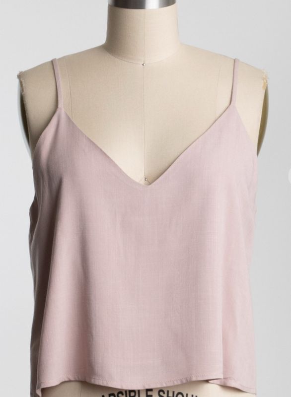 Rose Flowy Cami Top