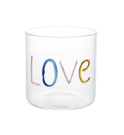 LOVE Drinking Glasses (Set/4)