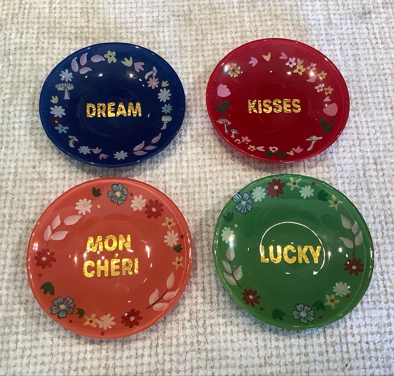 Round Glass Plates