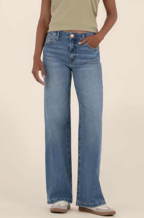 Jean (Ablaze) High Rise Wide Leg Jean