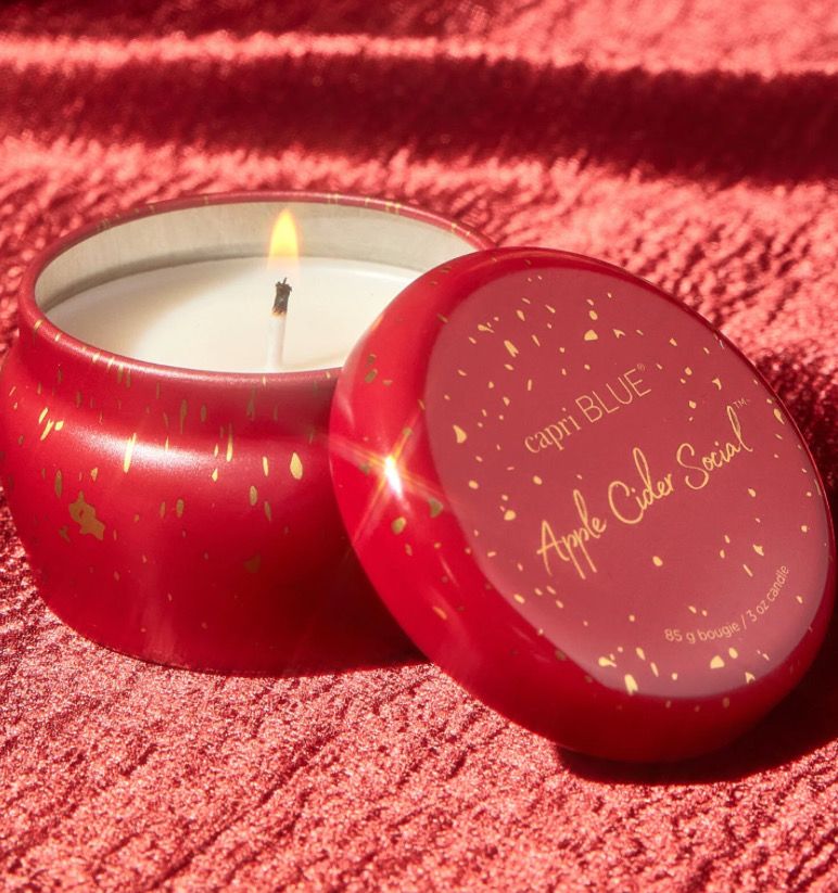 Capri Blue Apple Cider Social 3oz Mini Tin Candle