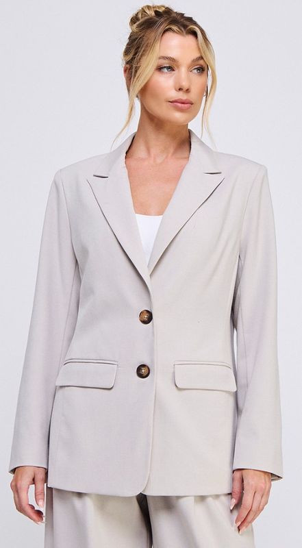 2 Front Button Blazer (2 Colors)