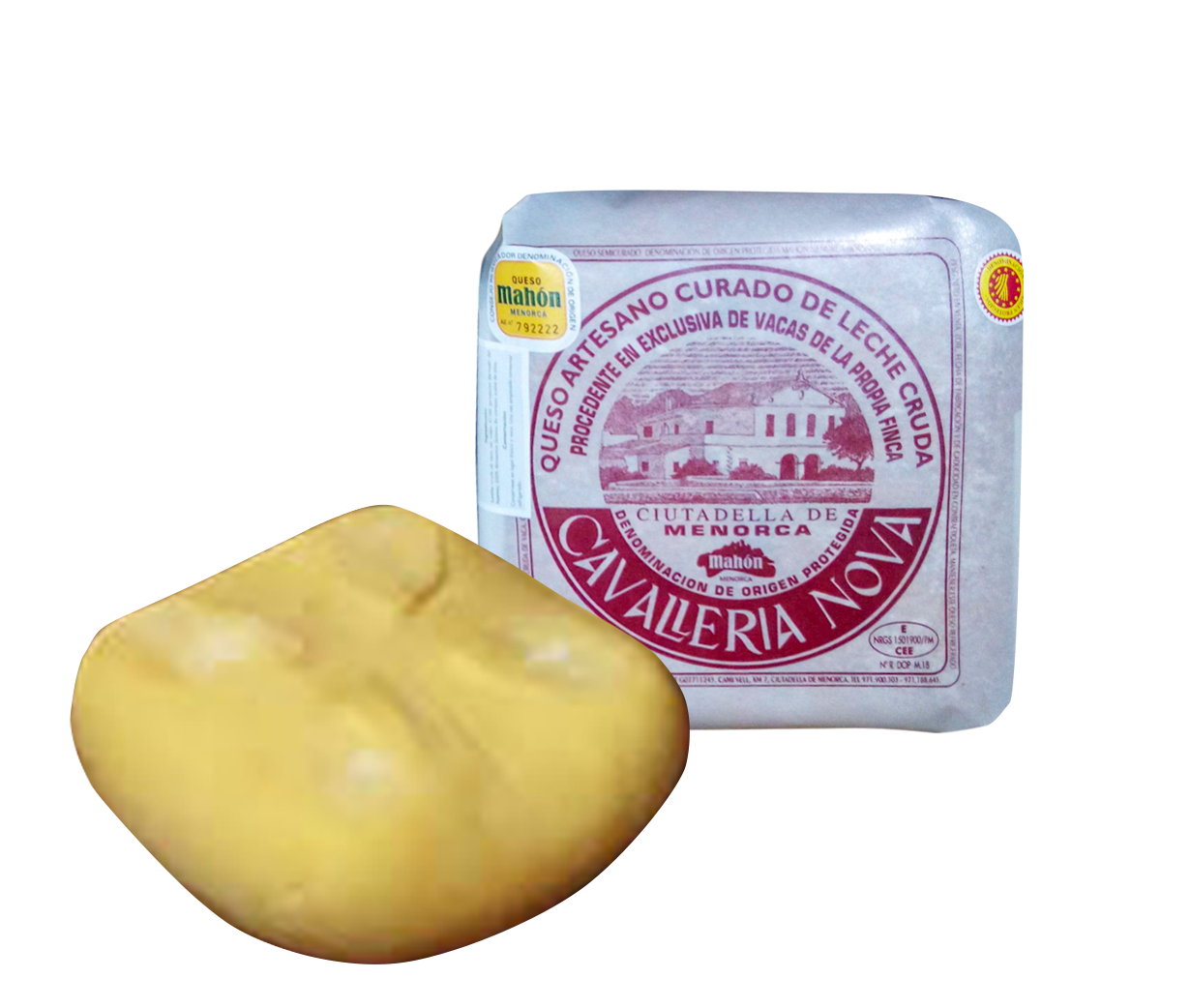 Cavalleria Nova Curado Añejo Mahon Cheese (Approx. 3Kg)
