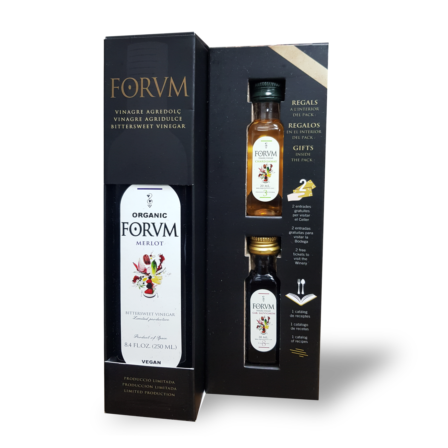 Forvm 1 Bottle and 2 Mini Bottles Forvm 1 Bottle and 2 Mini Bottles