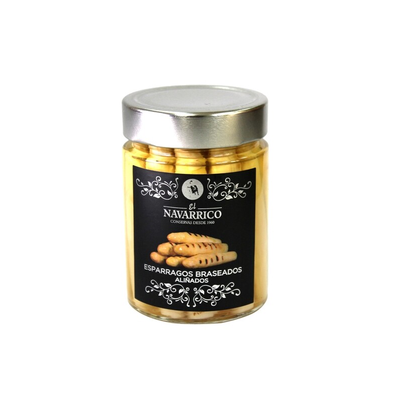 El Navarrico Premium Braised Marinated White Asparagus