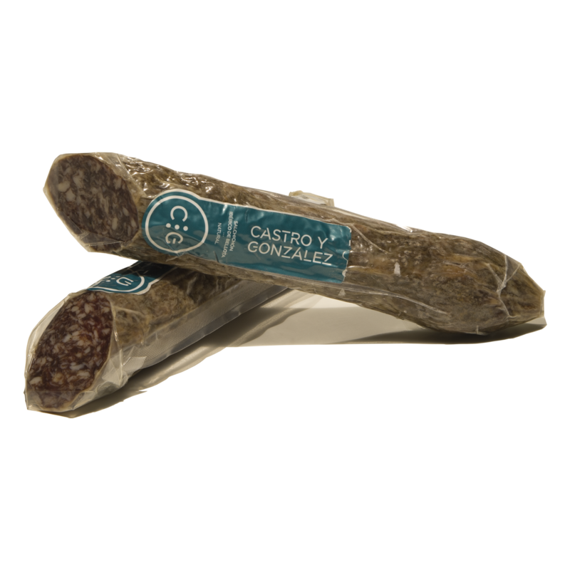 Salchichon 100% Iberico de Bellota Premium Castro y Gonzalez 600g Piece